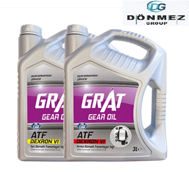 GRAT GEAR OIL ATF DEXRON VI  SARI OTOMATİK TRANSMİSYON YAĞI 3L